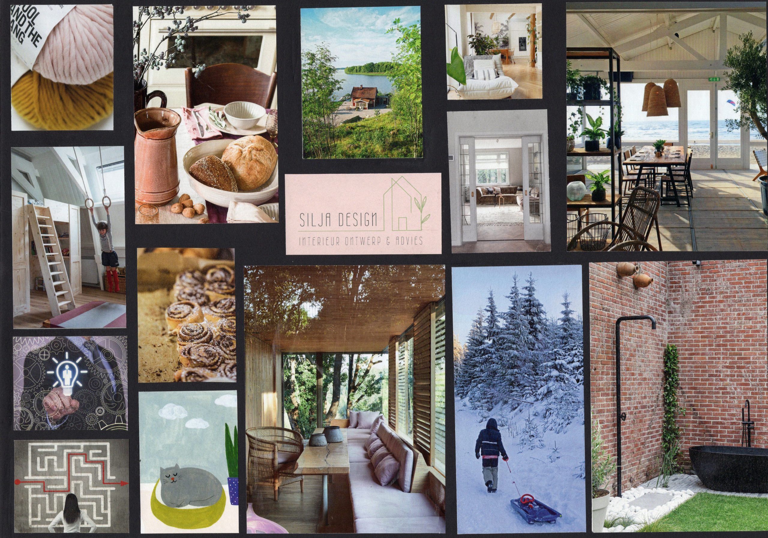 Moodboard wie is Silja kleur